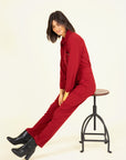 Jumpsuit in Redcurrant Size 8, 10, 12