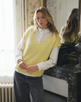Ruffled Collar Blouse - CLEMENCE