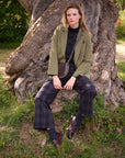 Double-breasted Blazer -VIOLETTE in Khaki