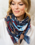 Mixed Print Scarf - ALMA
