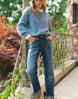 Straight Jean - BIANCA in Light Denim