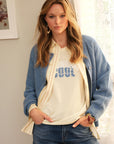 Buttoned Cardigan - PENELOPE in Glacier