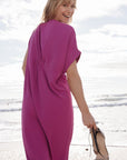 Drape Dress in Fuschia Size T3