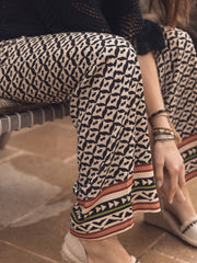 Loose Pattern Trousers