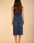 Midi Denim Skirt Size 10, 12, 14