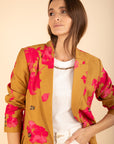 Printed Blazer