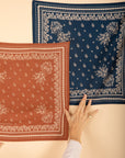 Bandana Scarf in Denim Blue