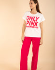 ONLY PINK T-Shirt Size T1