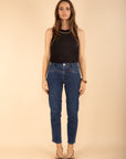 JULIETTE Mom Jeans in Medium Denim