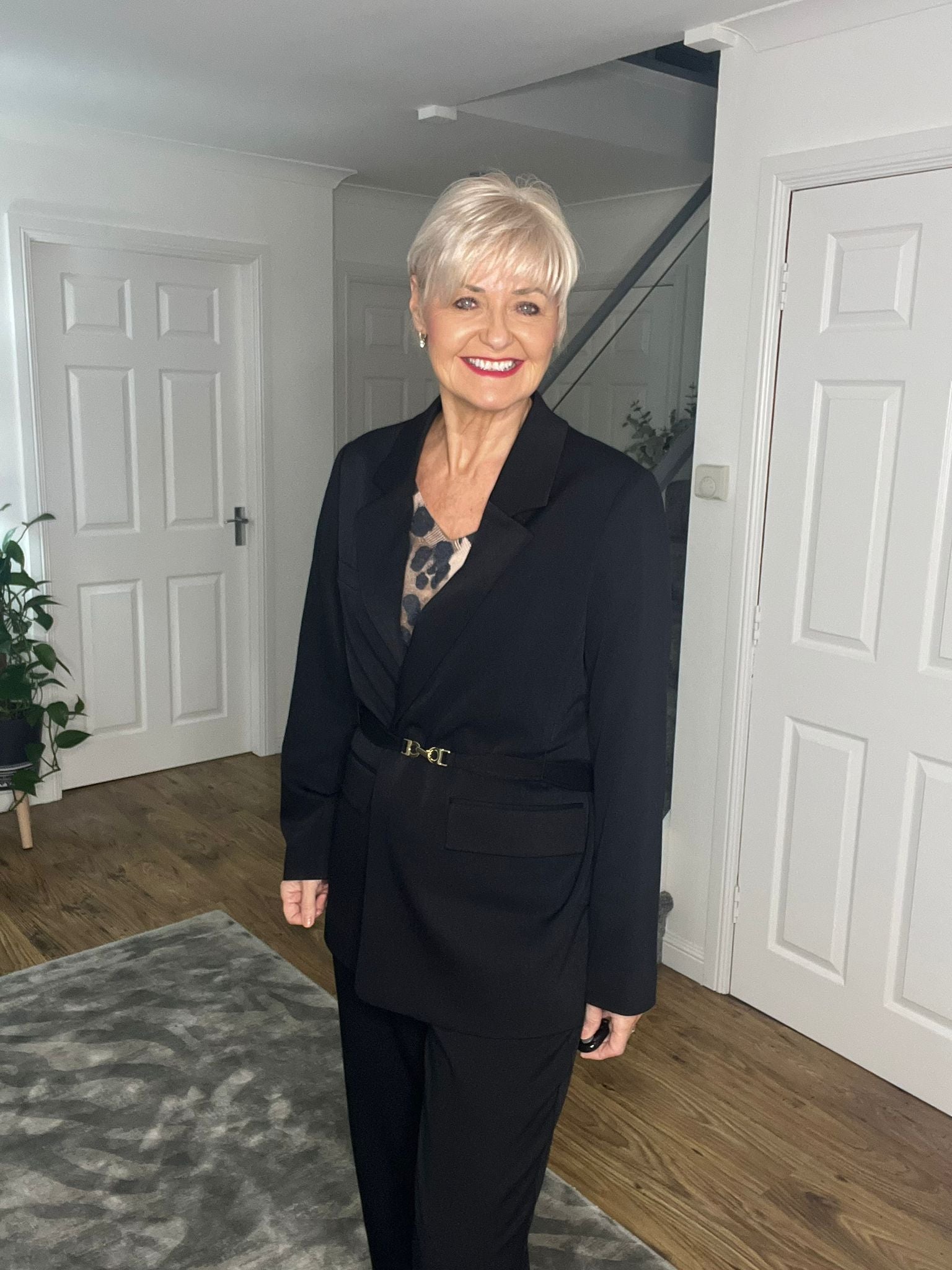 Alison modelling the new City Pulse Capsule