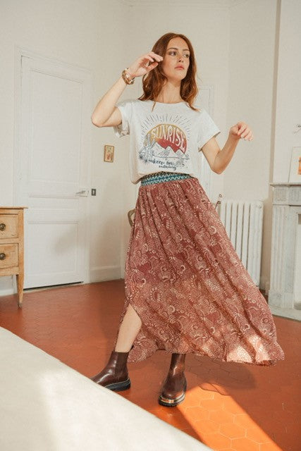 Long Bohemian Skirt