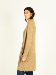 Long Cardigan in Hazlenut