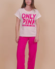 ONLY PINK T-Shirt Size T1
