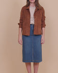 Midi Denim Skirt Size 10, 12, 14