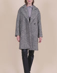 High-Neck Zip-Up Jumper