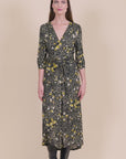 Long Printed Jersey Dress