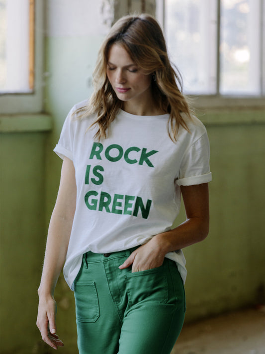 Rock Is Green T Shirt