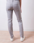Trousers with lurex stitching Size 10