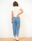 Charlie Girlfriend Jeans in blue denim Size 8