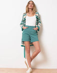 5 pocket shorts in Lagoon Size 8