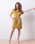 Faux suede dress Size 14, 18