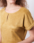 Faux suede dress Size 14, 18
