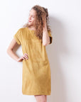 Faux suede dress Size 14, 18