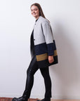 Quadricolour coat Size 8