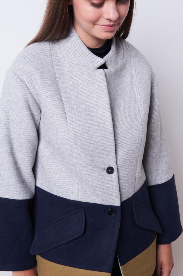Quadricolour coat Size 8