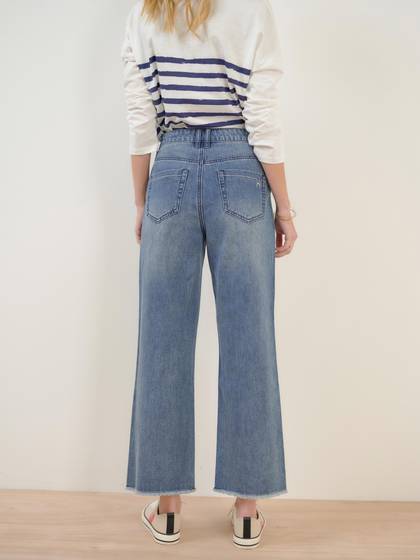 ALICE 7/8 high waist jeans in Light Denim