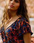 Printed Skater Dress Size 6