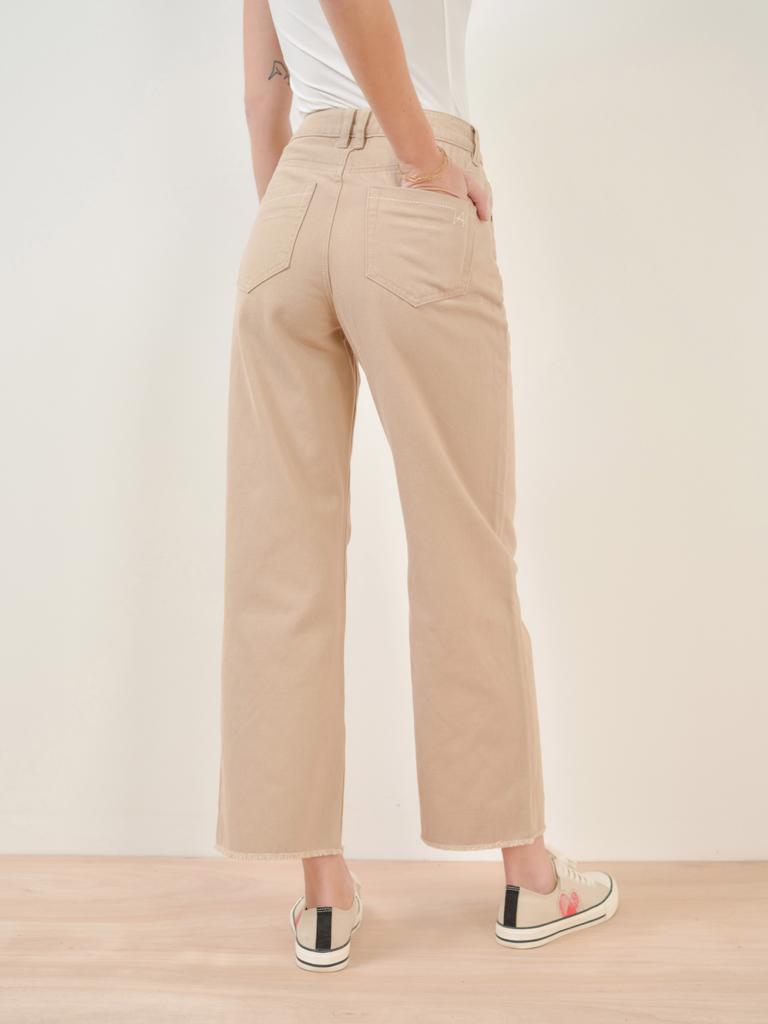 ALICE 7/8 high waist jeans  in Putty