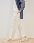 ALICE 7/8 high waist jeans in Chalk Size 20